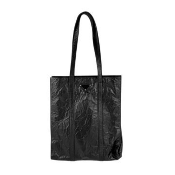 Prada Shoulder Bag Leather Black - Picture 1 of 5